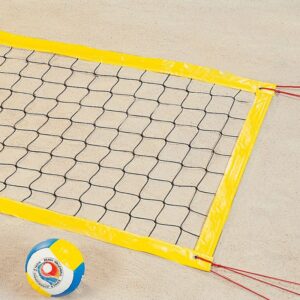 Beach-Volleyball Turniernetz aus 3mm starkem PP, 8.5m breit und 1m hoch