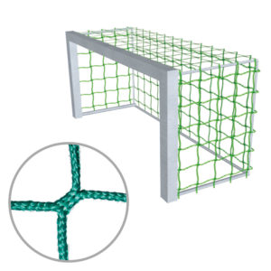 Fussball Tornetz aus PP mit 45mm grossen Maschen für Minitore (190 x 130 cm mit einer oberen und unteren Höhe von 70cm