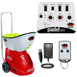 Ballmaschine für Padel von Lobster mit Fernbedienung