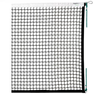 Padelnetz Pro, rundherum mit Einfassband und seitlich mit Fiberglas-Stäben zur Stabilisierung